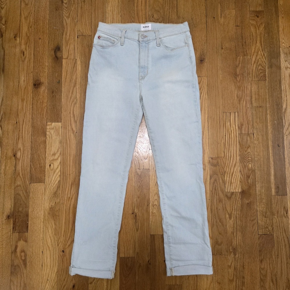 Hudson Blair High Rise Straight Crop Cuffed‎